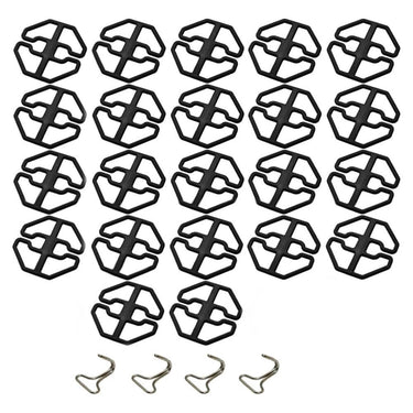 florich Chucks Hooks Replacements Accessories Buckle for Car Seat Cover