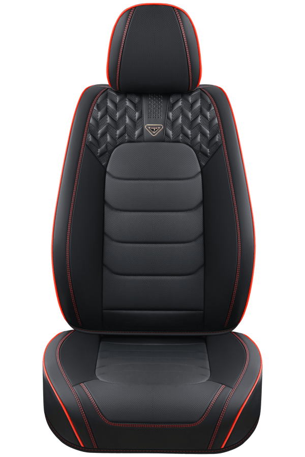 Black With Red Line