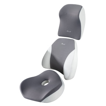 Florich FL003 Memory Foam Car Seat Cushion Set - 3-in-1 Ergonomic Lumbar Support & Pillow