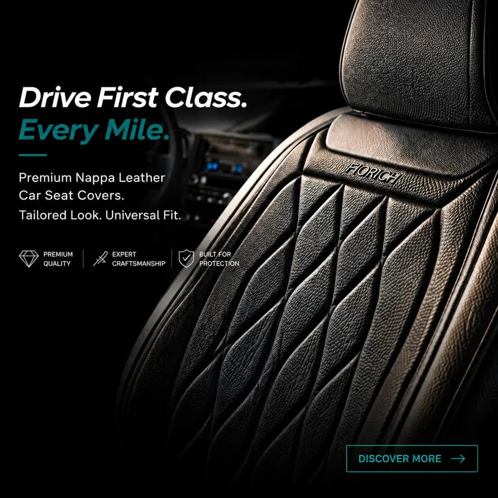 florich premium leatherette car seat covers